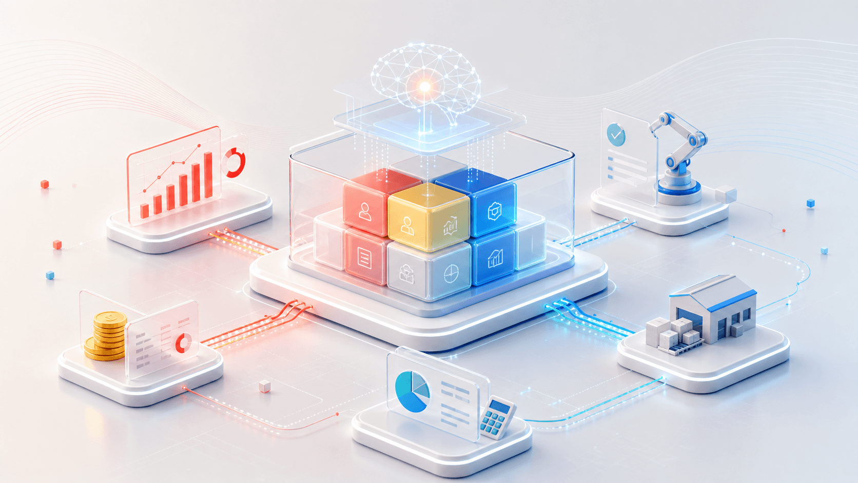 Enterprise teams using governed AI across finance, supply chain, and ERP workflows